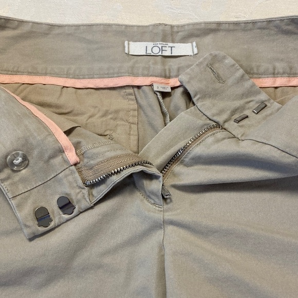 LOFT Women's Tan Bermuda Shorts - Picture 3 of 6